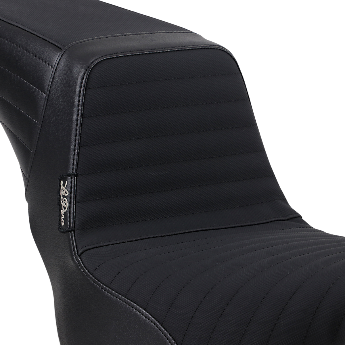 Le Pera Vinyl Pleated Grip Tape Kickflip Seat 2018-2021 Harley Softail FXBB
