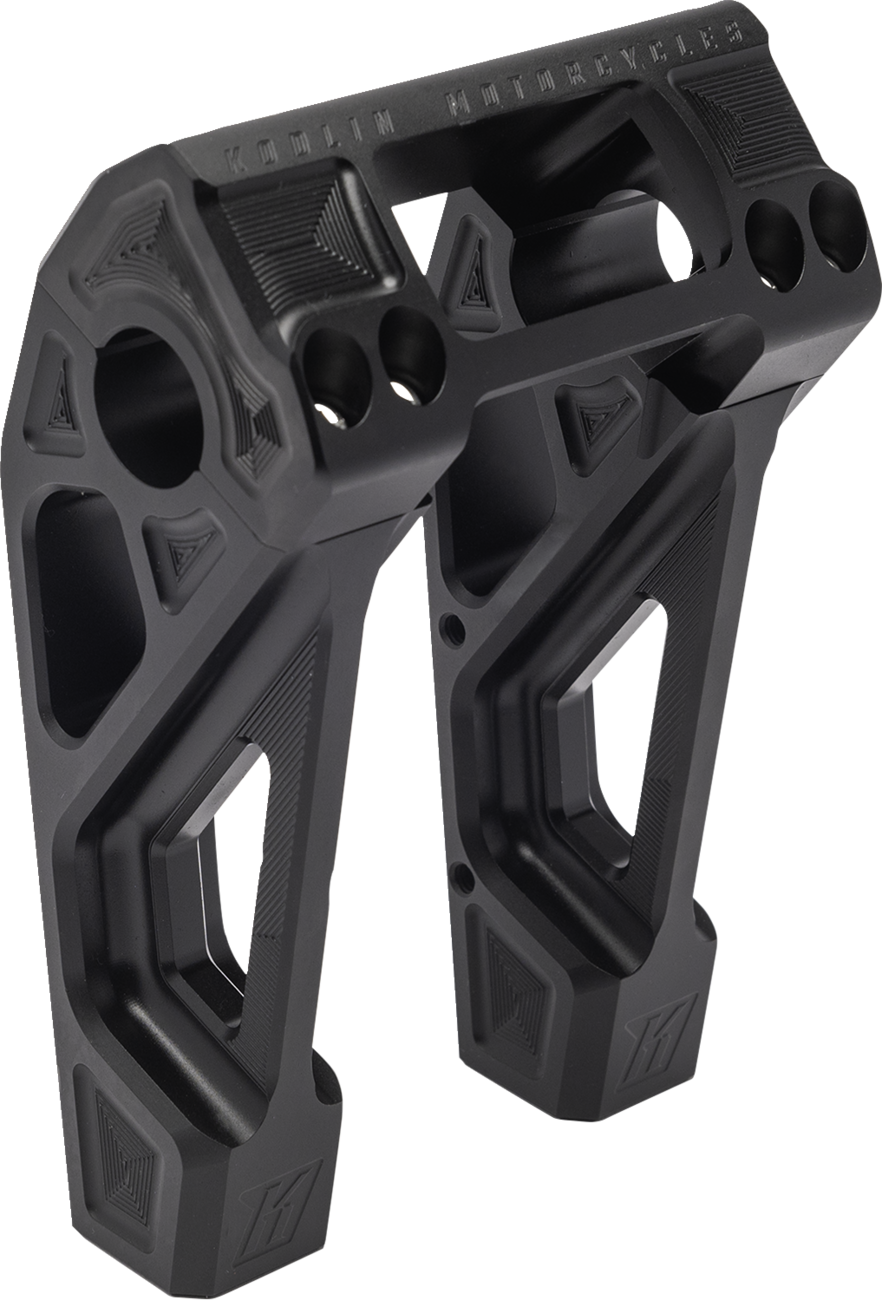 Kodlin Fastback Black 6" Straight Handlebar Risers for 2018-2024 Harley Softail