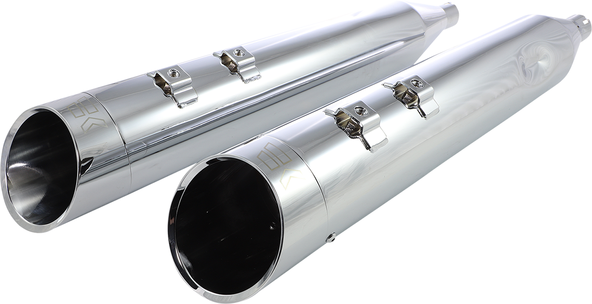 Khrome Werks 4.5" HP-Plus Slip On Mufflers 1995-2016 Harley Touring Models