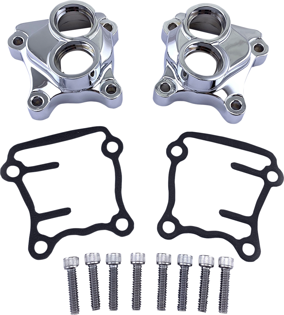 Drag Specialties Lifter Block Cover Kit 1999-2017 Harley Dyna Touring Softail