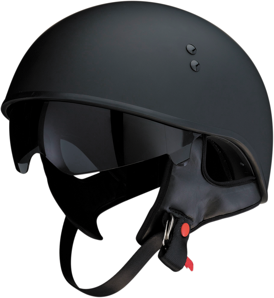 Z1R Vagrant Unisex Adult Motorcycle Riding Street Racing Half Helmet & Sun Visor