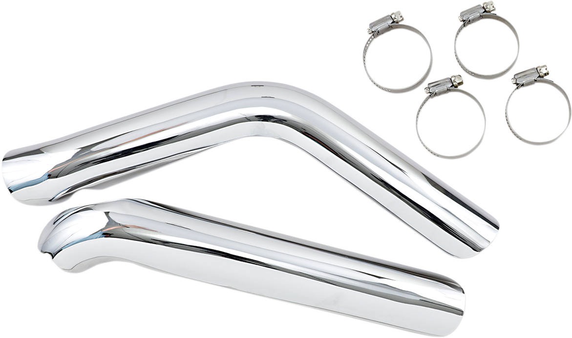 Drag Specialties Exhaust Heat Shields fits 1984-1999 Harley Dyna Softail