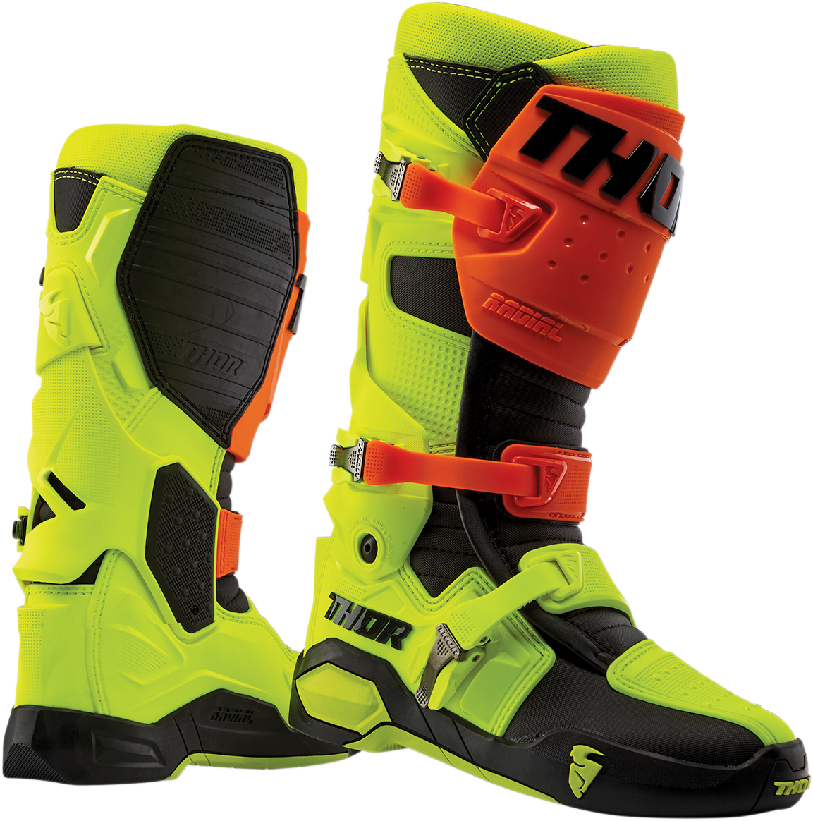 Thor Mens Pair Radial Off road Riding Dirt Bike Motocross MX Racing Boots