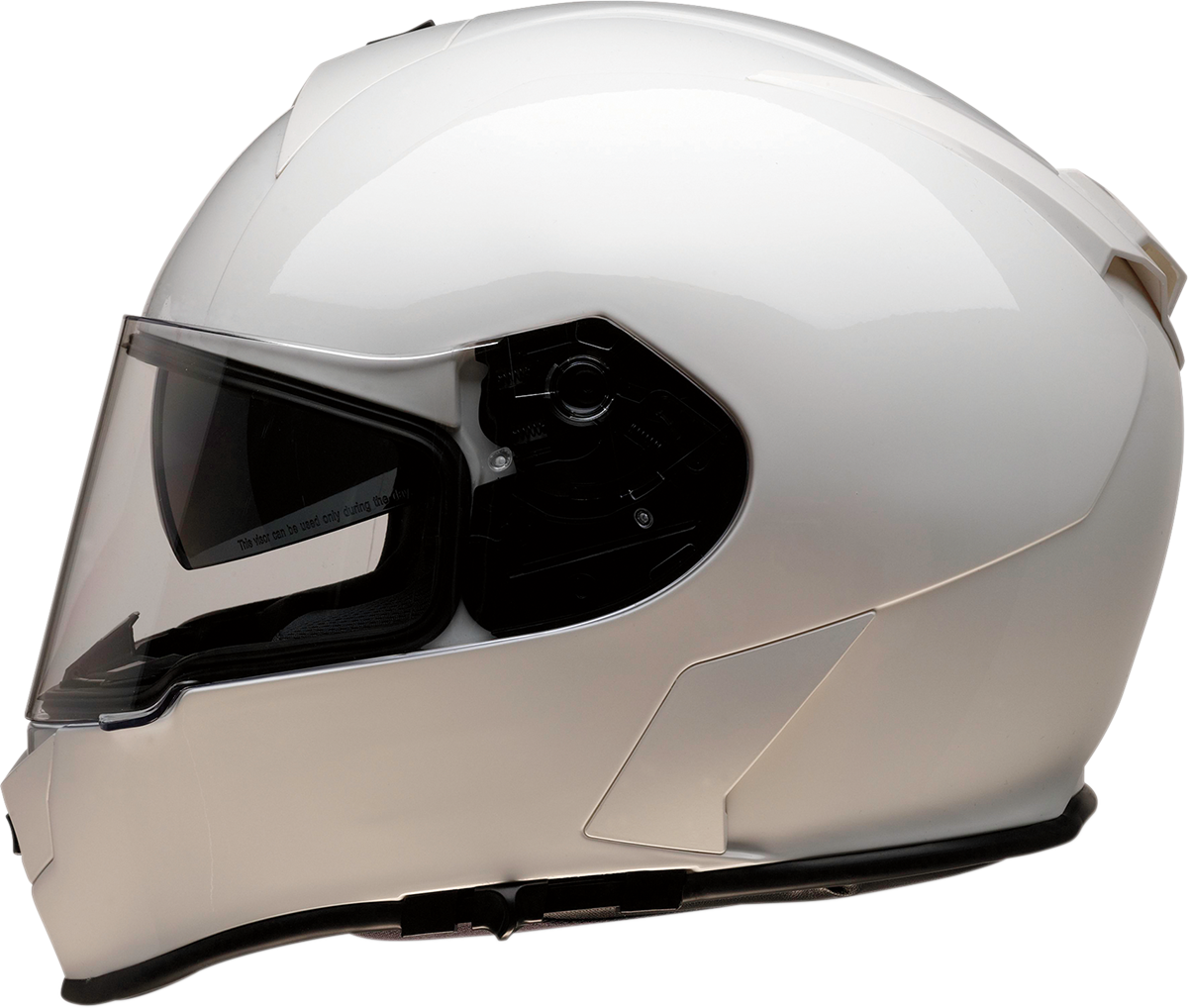 Z1R Warrant Unisex White Full Face Motorcycle Riding Street Racing Helmet