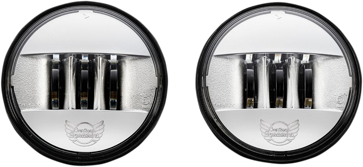 Custom Dynamics ProBeam LED Driving Spot Lights 2005-2024 Harley Touring FLHR