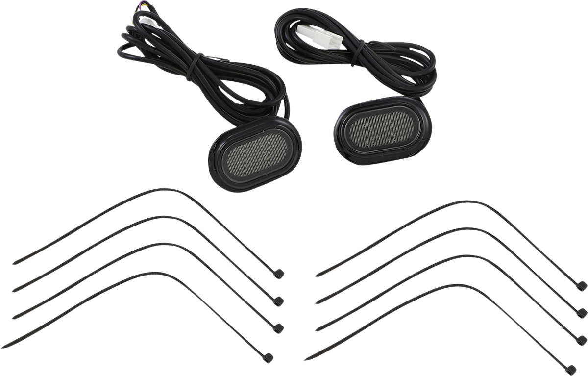 Custom Dynamics Plugz Smoke LED Antenna Hole Lights for 2006-2024 Harley Touring