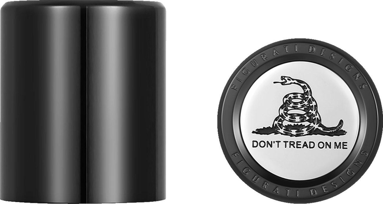 Figurati Don't Tread On Me Medium Magnetic Docking Hardware Covers for Harley
