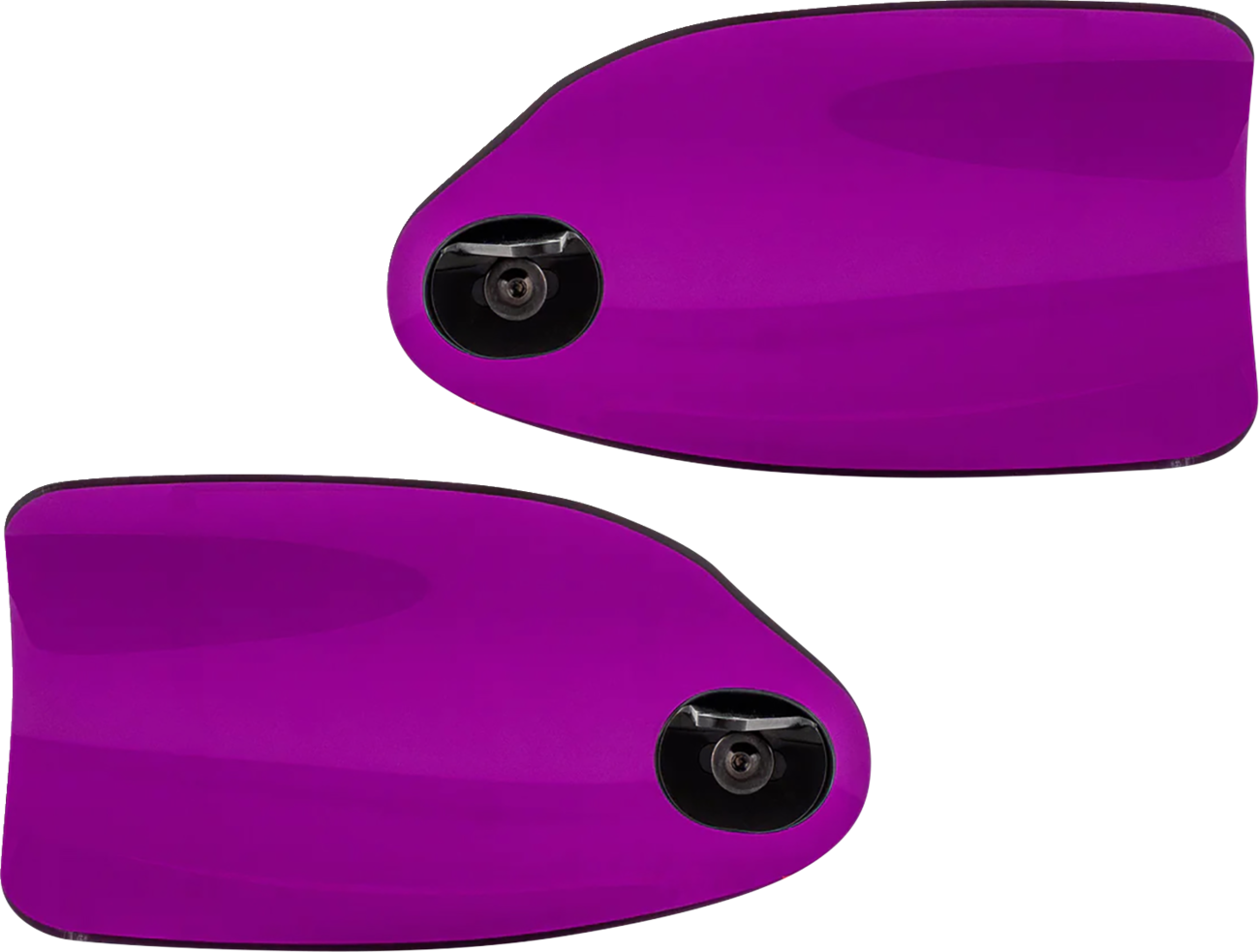 Klock Werks Flare Purple Hand Guards fits 2002-2025 Harley Hydraulic Clutch