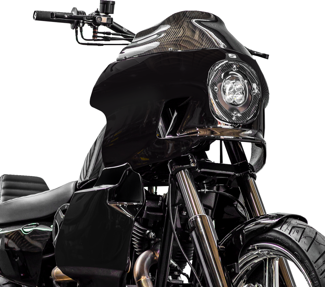 Saddlemen S-RT Mini Fairing Kit for 2018-23 Harley Softail Low Rider Street Bob