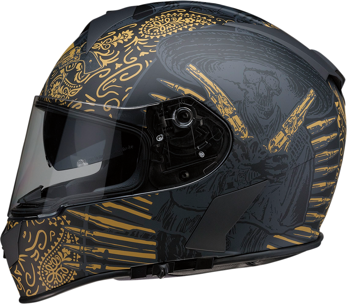 Z1R Warrant Sombrero Adult Full Face Motorcycle Riding Street Racing Helmet