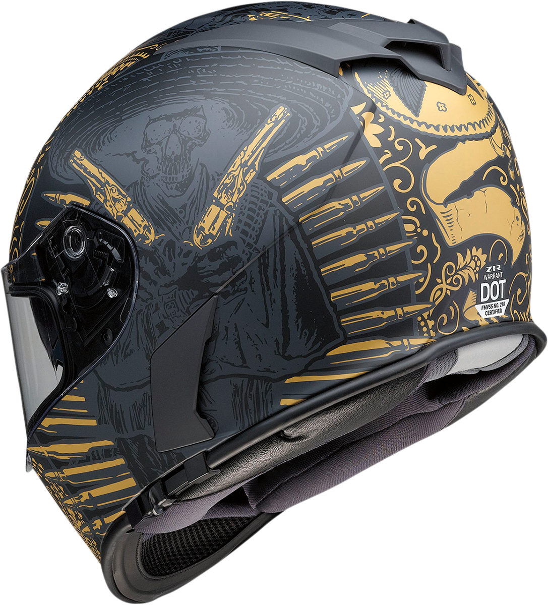 Z1R Warrant Sombrero Adult Full Face Motorcycle Riding Street Racing Helmet