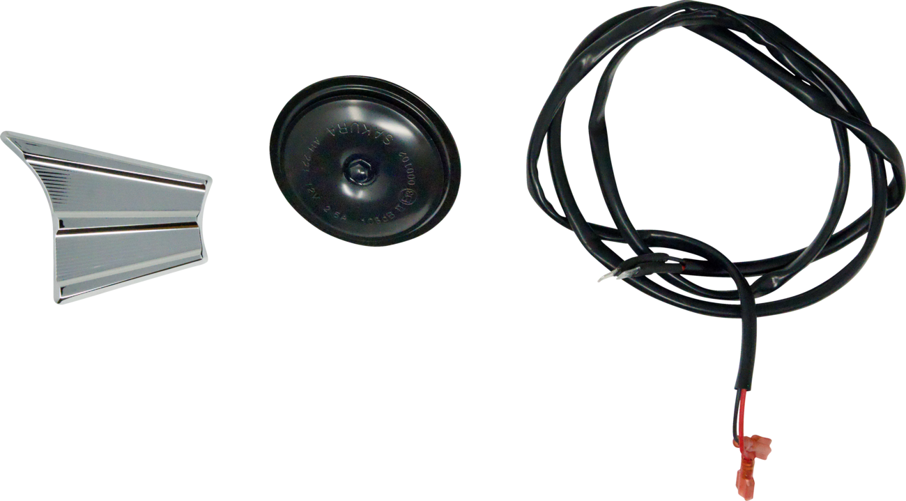 Kodlin Chrome Horn Relocation Kit for 2023-2025 Harley Street Road Glide FLTR