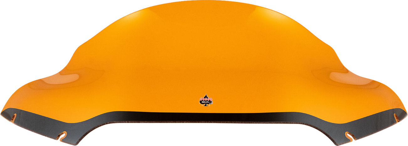 Klock Werks Kolor Flare 9" Orange Windshield fits 2015-23 Harley Road Glide FLTR