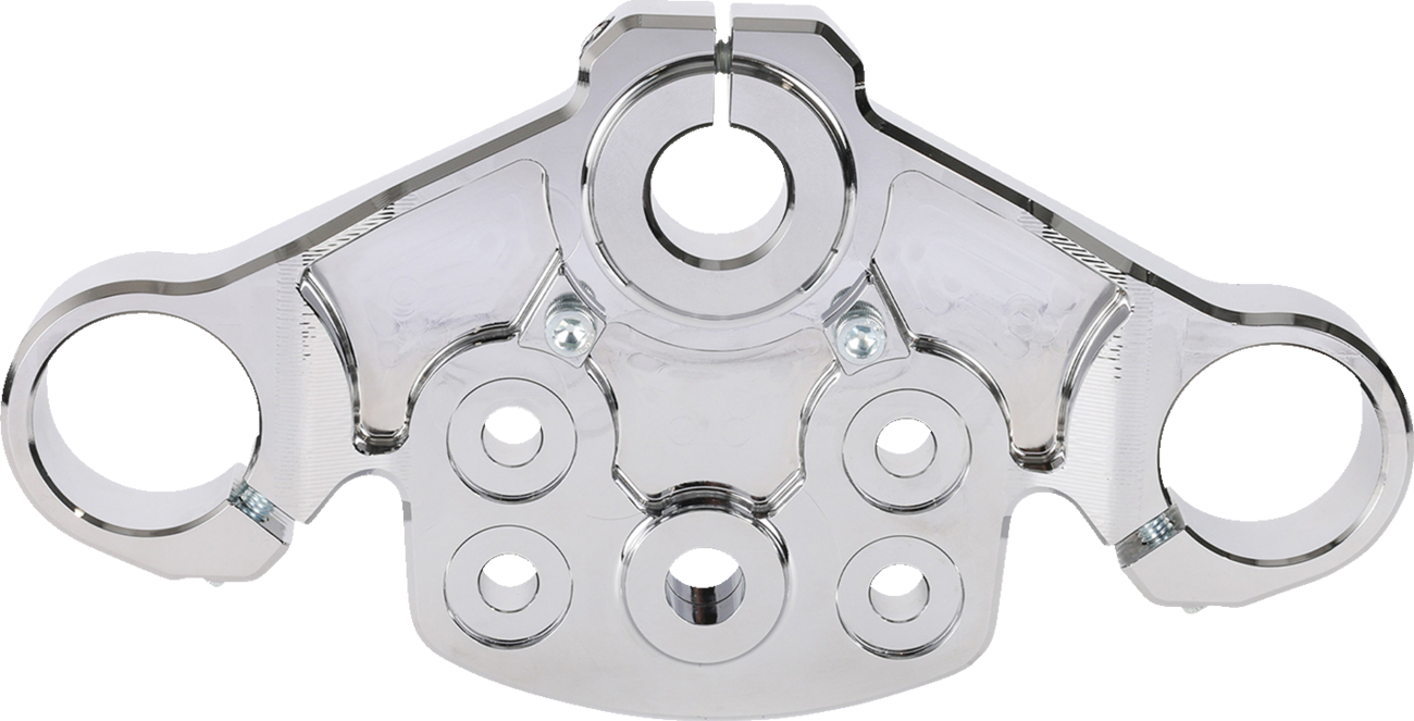 Thrashin Supply Chrome Top Triple Tree for 2024 Harley Road Glide TSC-2921-3
