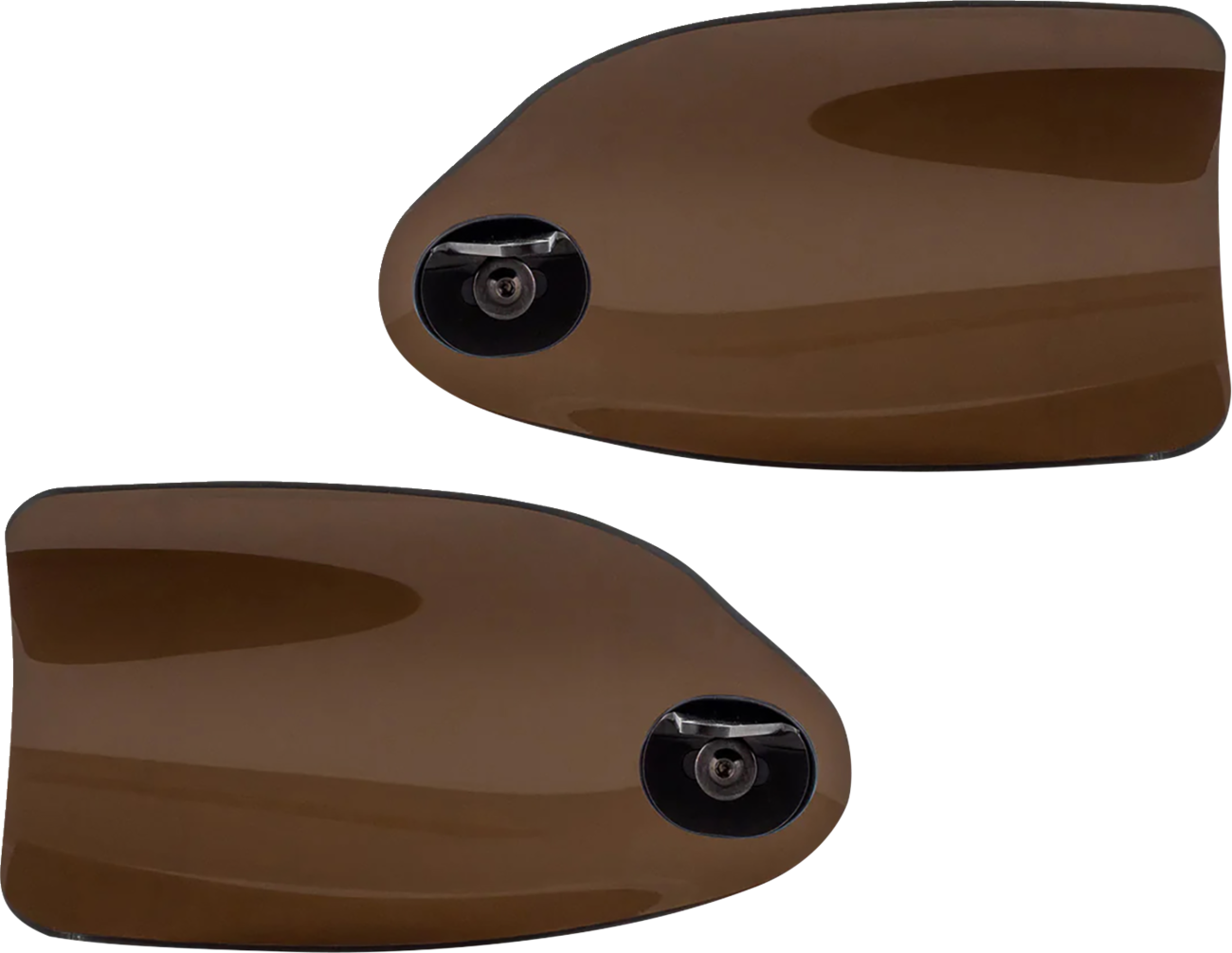 Klock Werks Flare Bronze Hand Guards fits 2002-2025 Harley Hydraulic Clutch