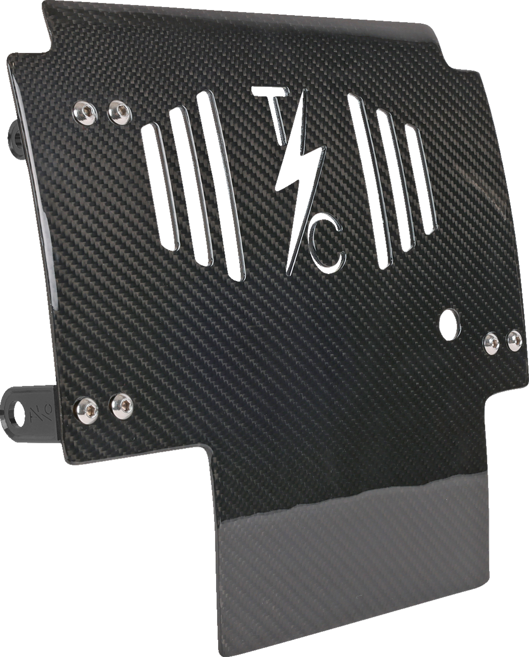 Thrashin Carbon Fiber Weave Skid Plate fits 2023-2025 Harley Road Street Glide