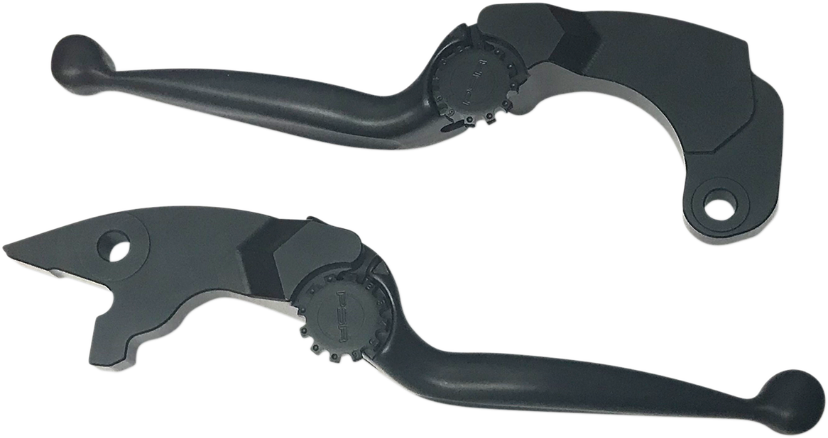 PSR Black Journey Adjustable Handlebar Lever Set fits 2015-2024 Indian Scout