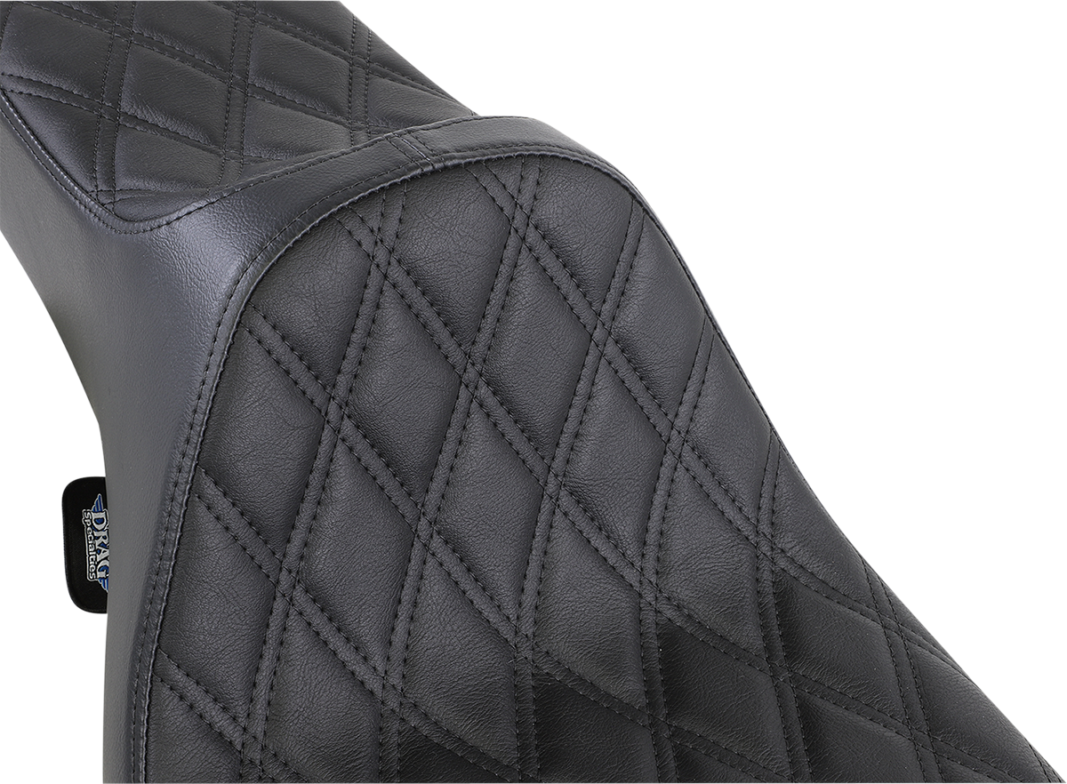 Drag Specialties Predator III Extended Reach Seat fits 1997-2007 Harley Touring