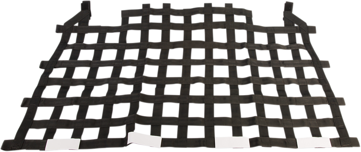 Kimpex Black Polyester UTV Side by Side Rear Net 2011-21 Polaris RZR 570 EPS 570
