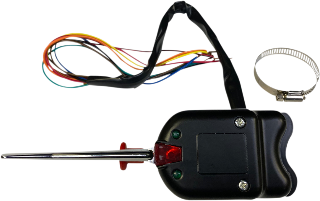 Custom Dynamics Universal ATV UTV Off Road MX Black Steering Column Switch