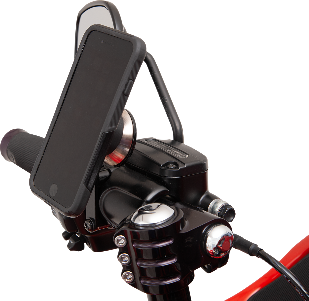 Klock Werks iOmount Handlebar Magnetic Device Holder 1996-2023 Harley Davidson