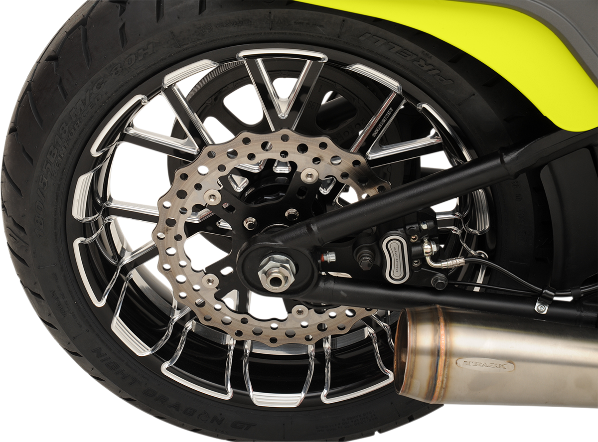Arlen Ness Jagged 11.5" Front Rear Brake Rotor 2000-2017 Harley Dyna Softail