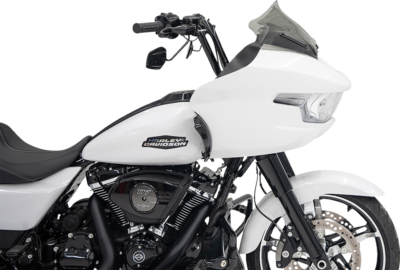 Klock Werks Sport Flare 10" Tint Windshield for 2023-2025 Harley Road Glide FLTR