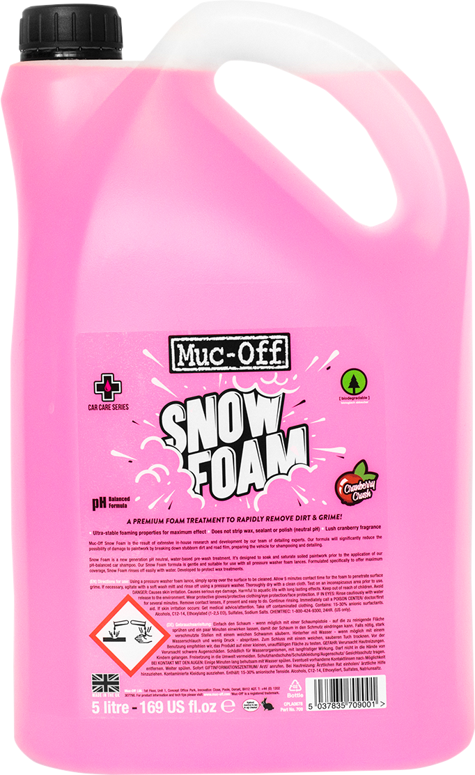 Muc-Off Motorcycle ATV UTV Snow Foam Wash Cleaner Rapidly Removes Dirt / Grime