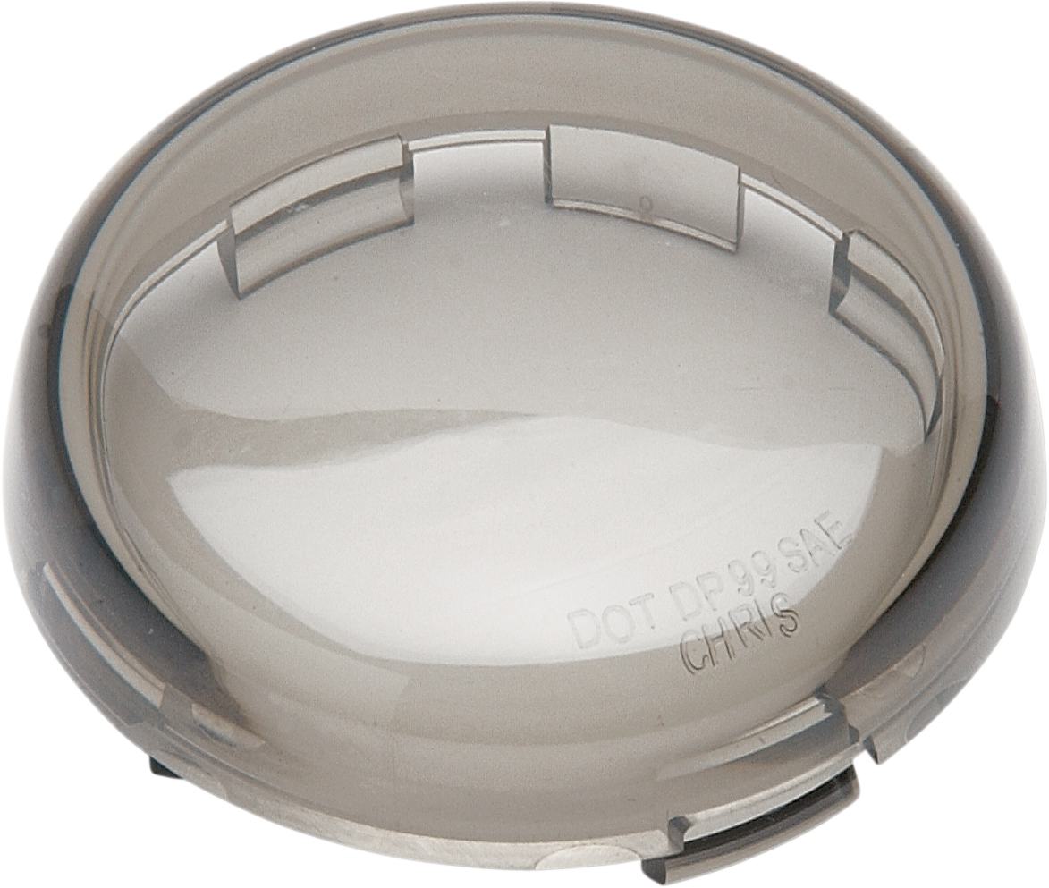 Chris Products Single Smoked Lens fits Harley Davidson Deuce-Style Turn Signal