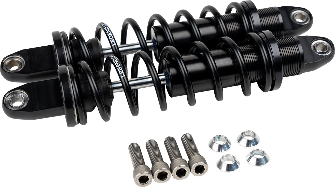 Legend Revo 13.6" Heavy Duty Rear Shocks for 17-24 Harley Tri Glide Freewheeler