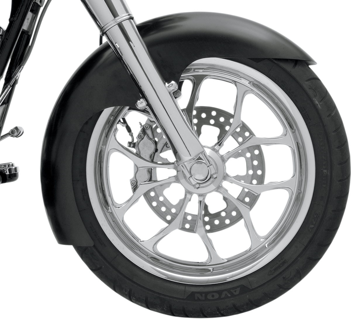Klock Werks Level Motorcycle Front Fender for 1984-2013 Harley Touring Models