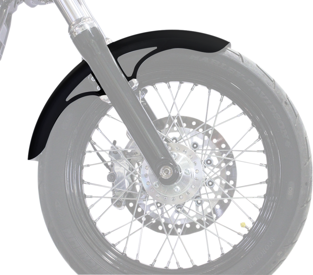 Klock Werks P-Tom 19" Motorcycle Front Fender 2006-2022 Harley Dyna Softail