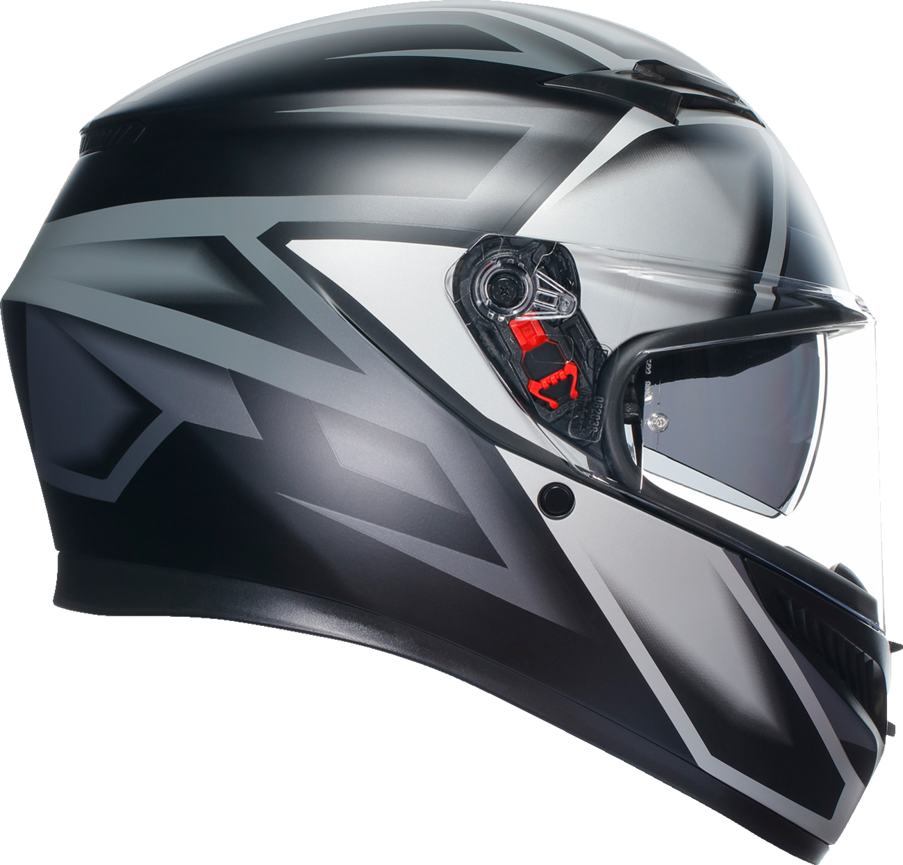 AGV K3 Compound Gray Unisex Adult Motorcycle Street Riding Full Face Helmet