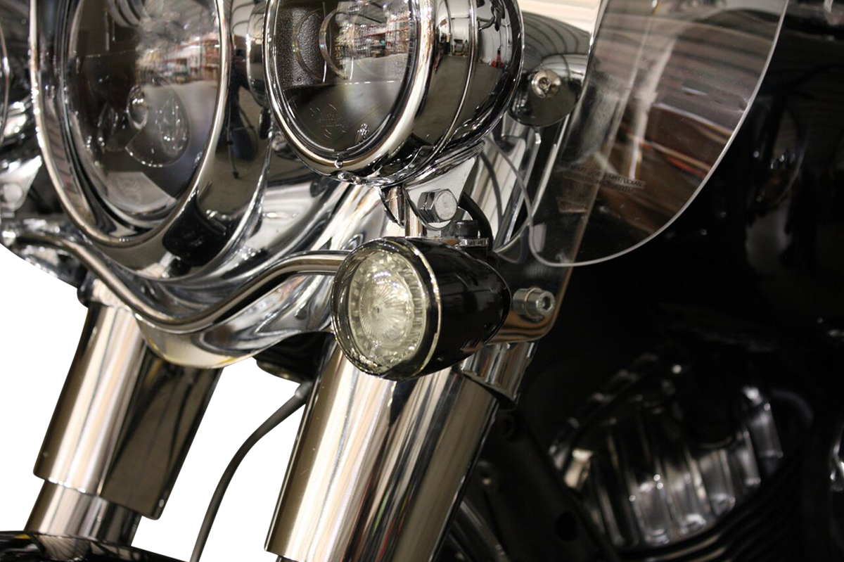 Custom Dynamics Chrome Probeam Front LED Turn Signal Kit 2014-2023 Indian Chief