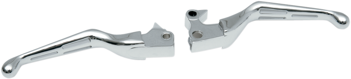 Drag Specialties Slotted Wide Blade Handlebar Levers 2004-2013 Harley Sportster