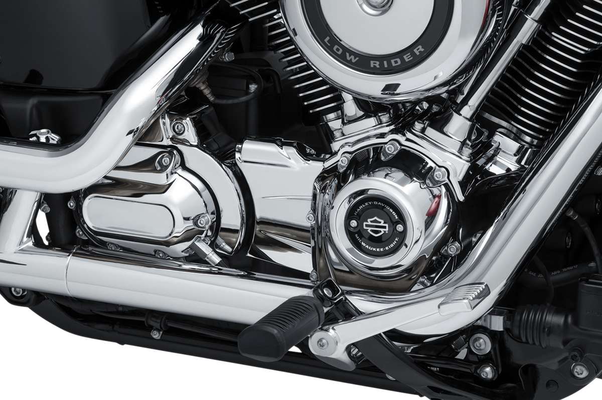 Kuryakyn 6456 Chrome Precision Outer Transmission Shroud 18-21 Harley Softail