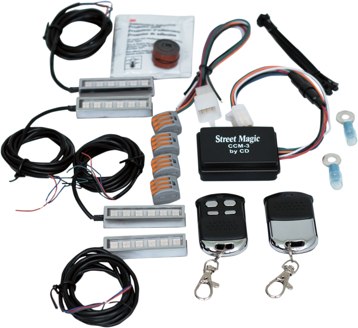 Custom Dynamics Magical Wizards Universal Motorcycle Led Accent Light Kit Harley