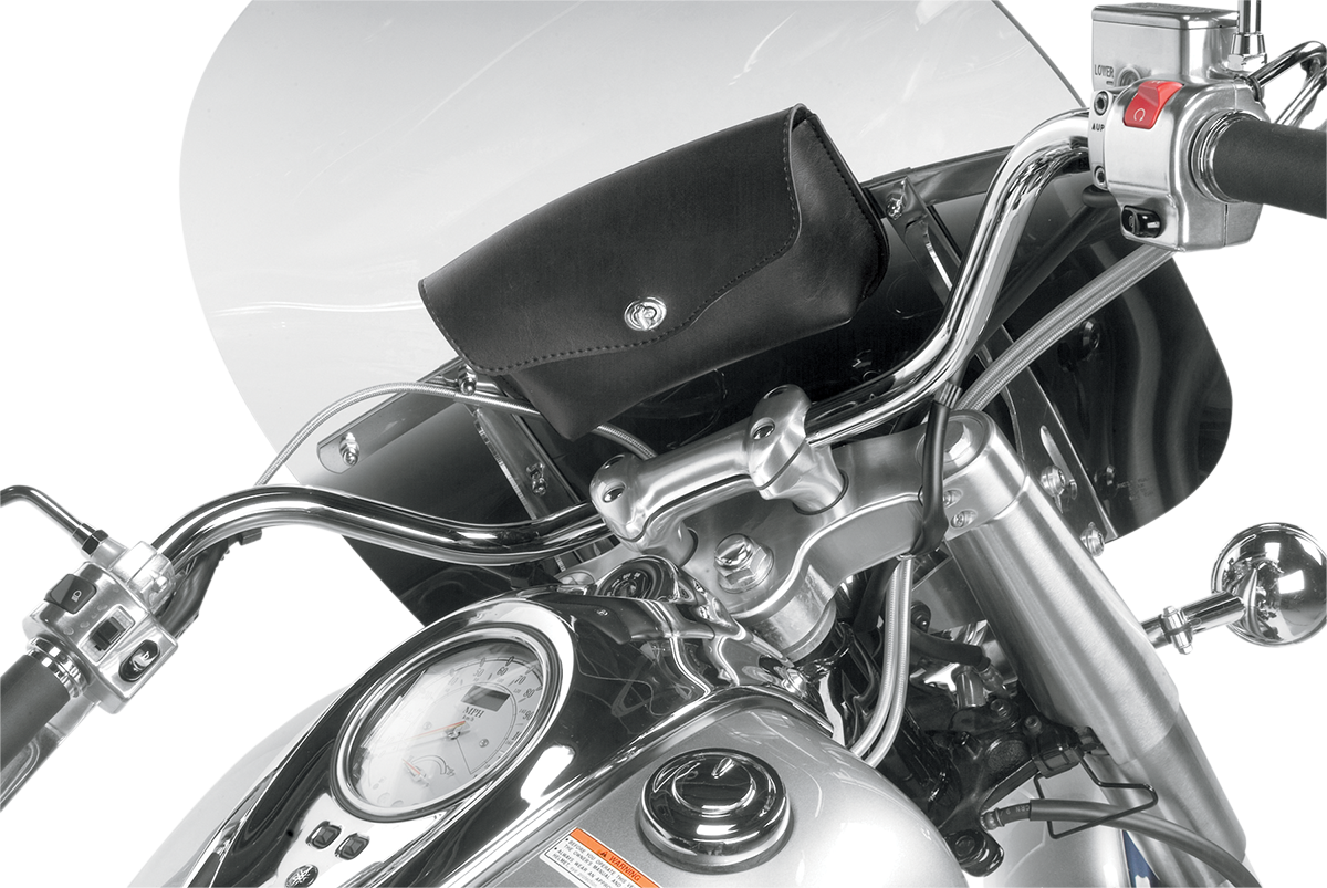 Willie & Max Revolution Single Pocket Motorcycle Billboard Windshield Bag Harley