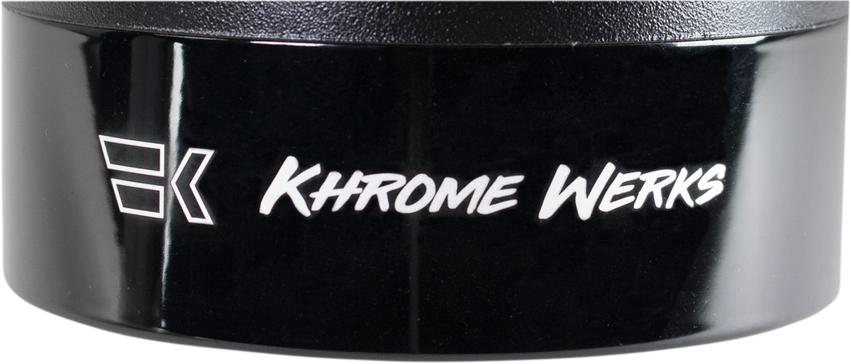 Khrome Werks 4.5" Turbine Replacement Exhaust Muffler Tip for Harley Davidson