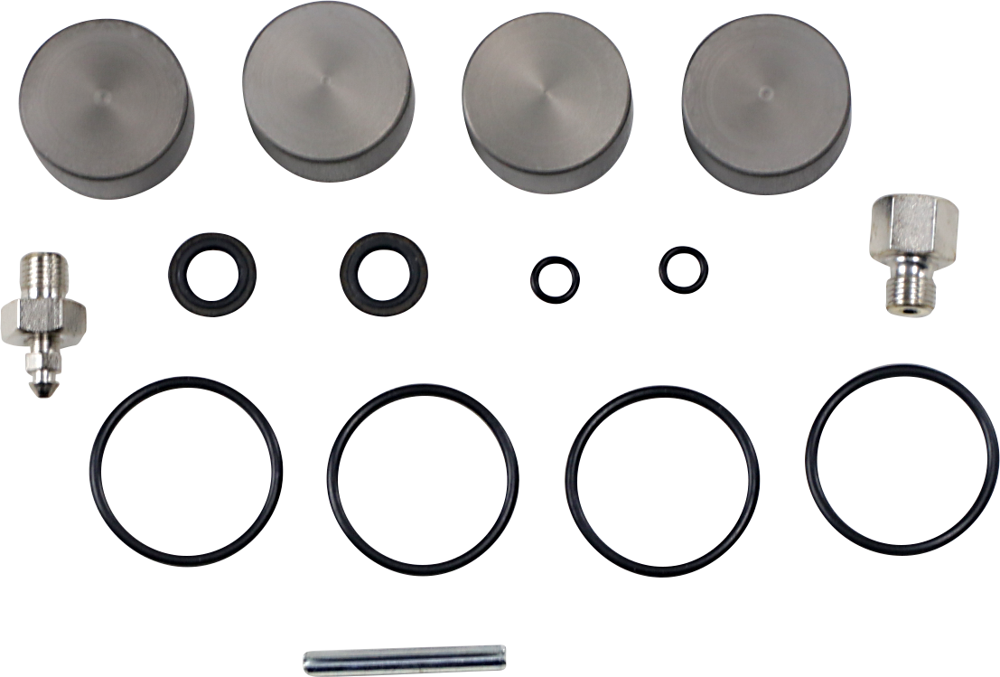 GMA Front 4 Piston Brake 400 F/M Caliper Rebuild Kit for Harley Davidson