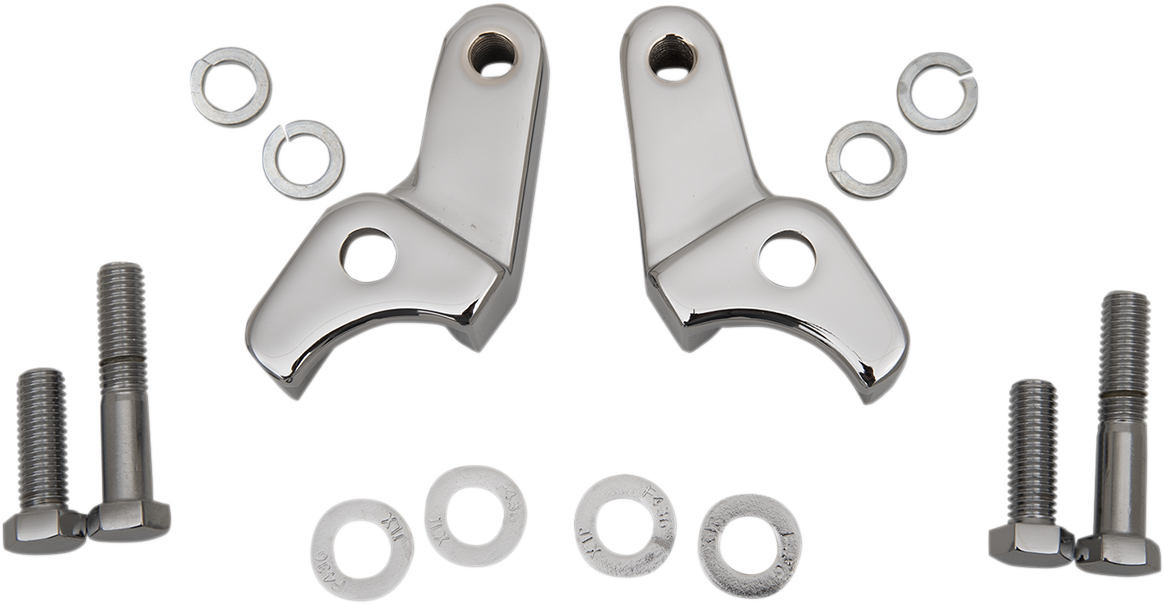 La Choppers Chrome -1.00" Rear Lowering Kit 2018-2023 Harley Touring FLHR FLHX