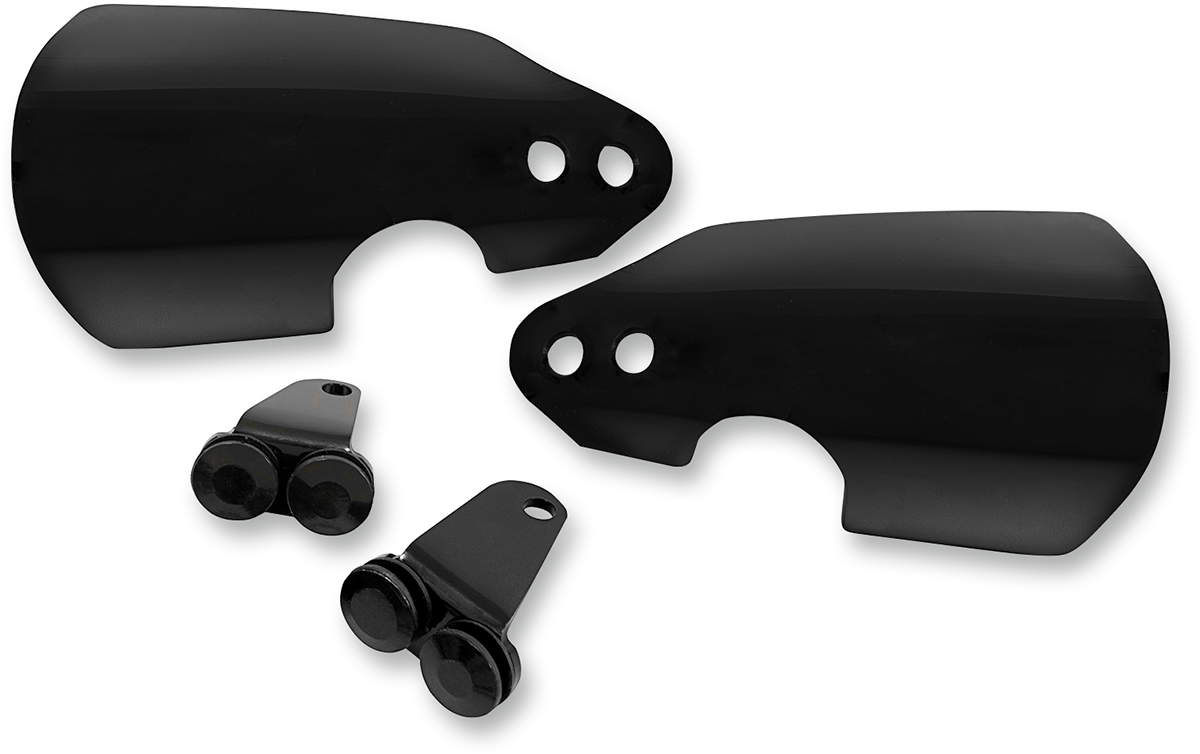 Memphis Shades Black Handlebar Hand Guards 2006-2017 Harley Dyna Touring Softail