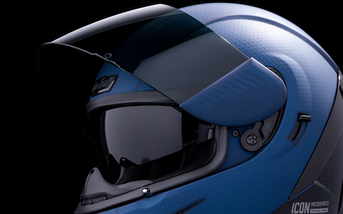 Icon Airform Counterstrike MIPS Blue Unisex Adult Motorcycle Full Face Helmet