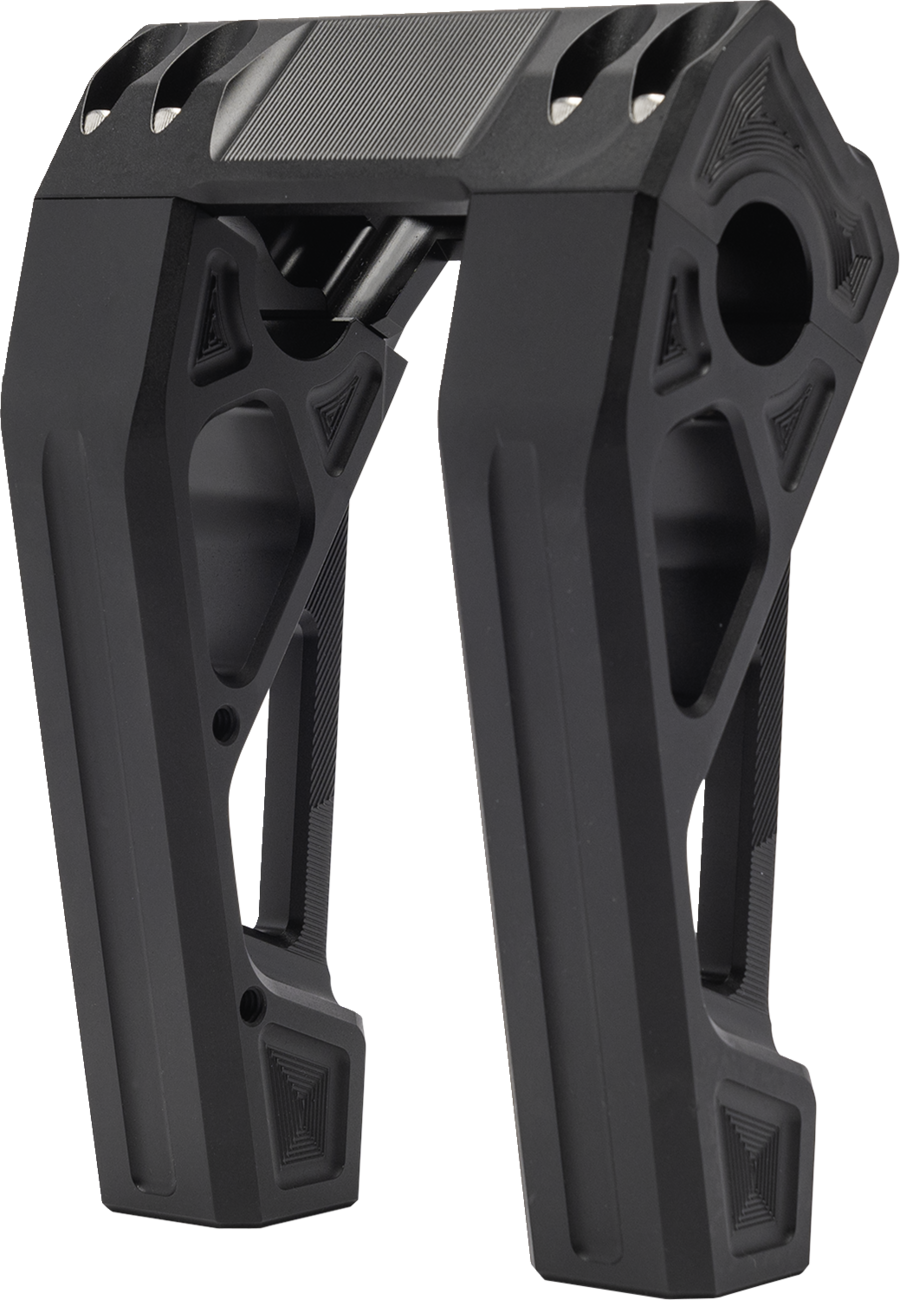 Kodlin Fastback Black 6" Straight Handlebar Risers for 2018-2024 Harley Softail