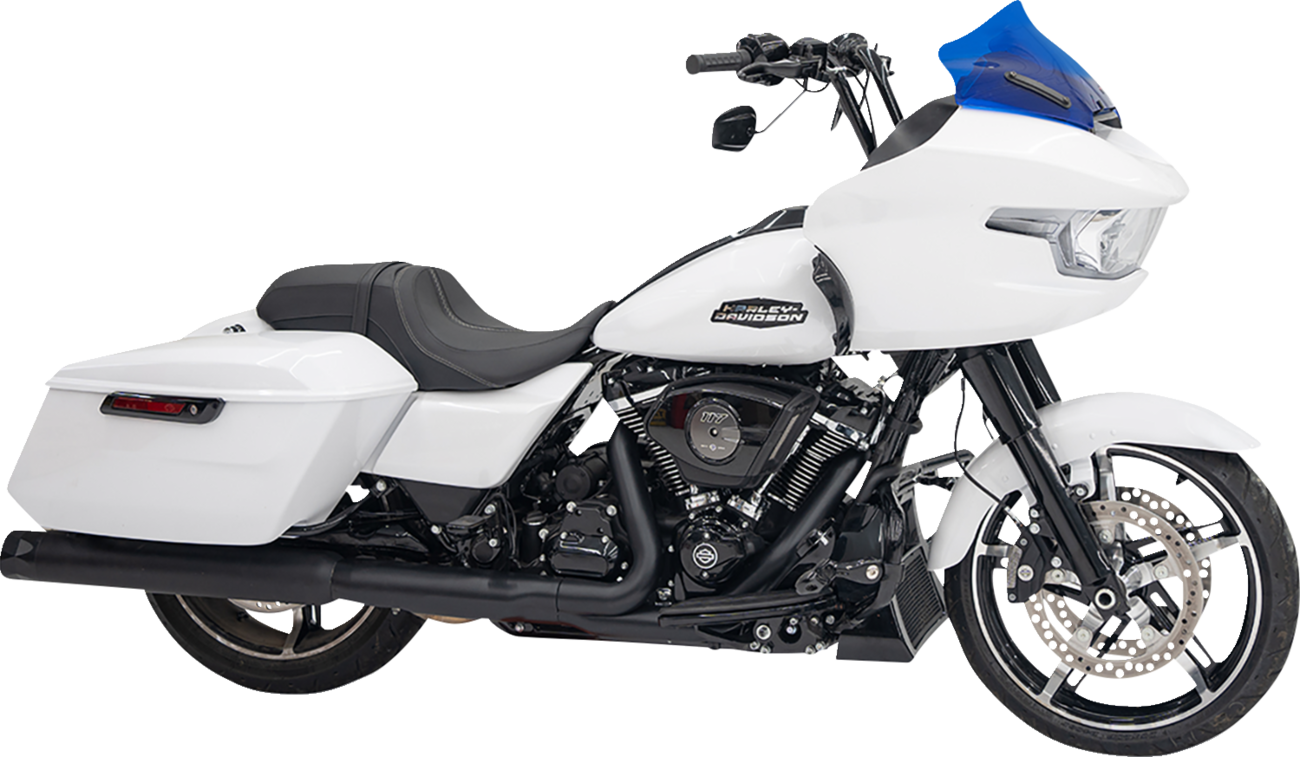 Klock Werks Kolor Flare 10" Blue Windshield for 2023-2025 Harley Road Glide FLTR