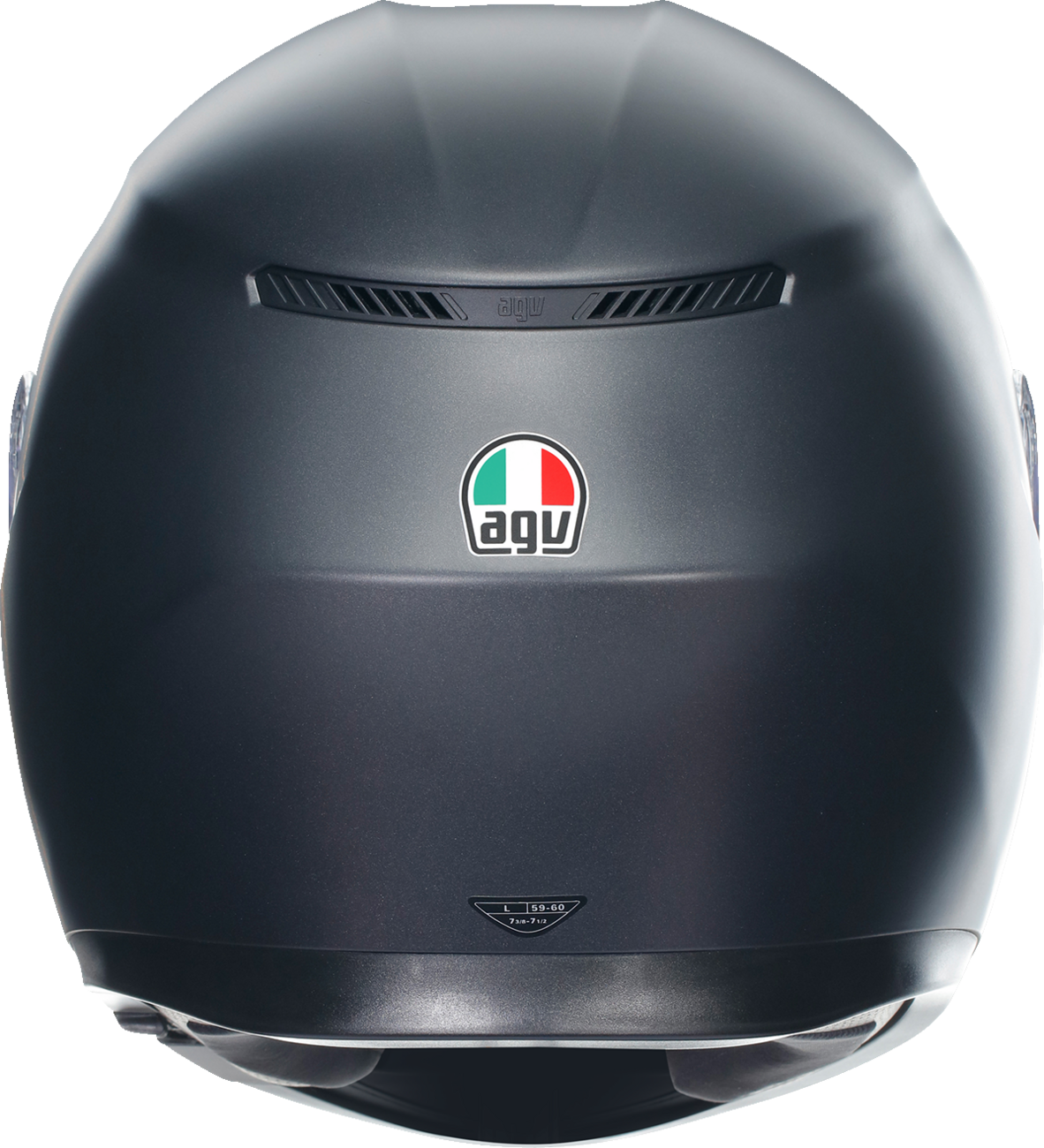 AGV K3 Mono Matte Black Unisex Adult Motorcycle Street Race Full Face Helmet