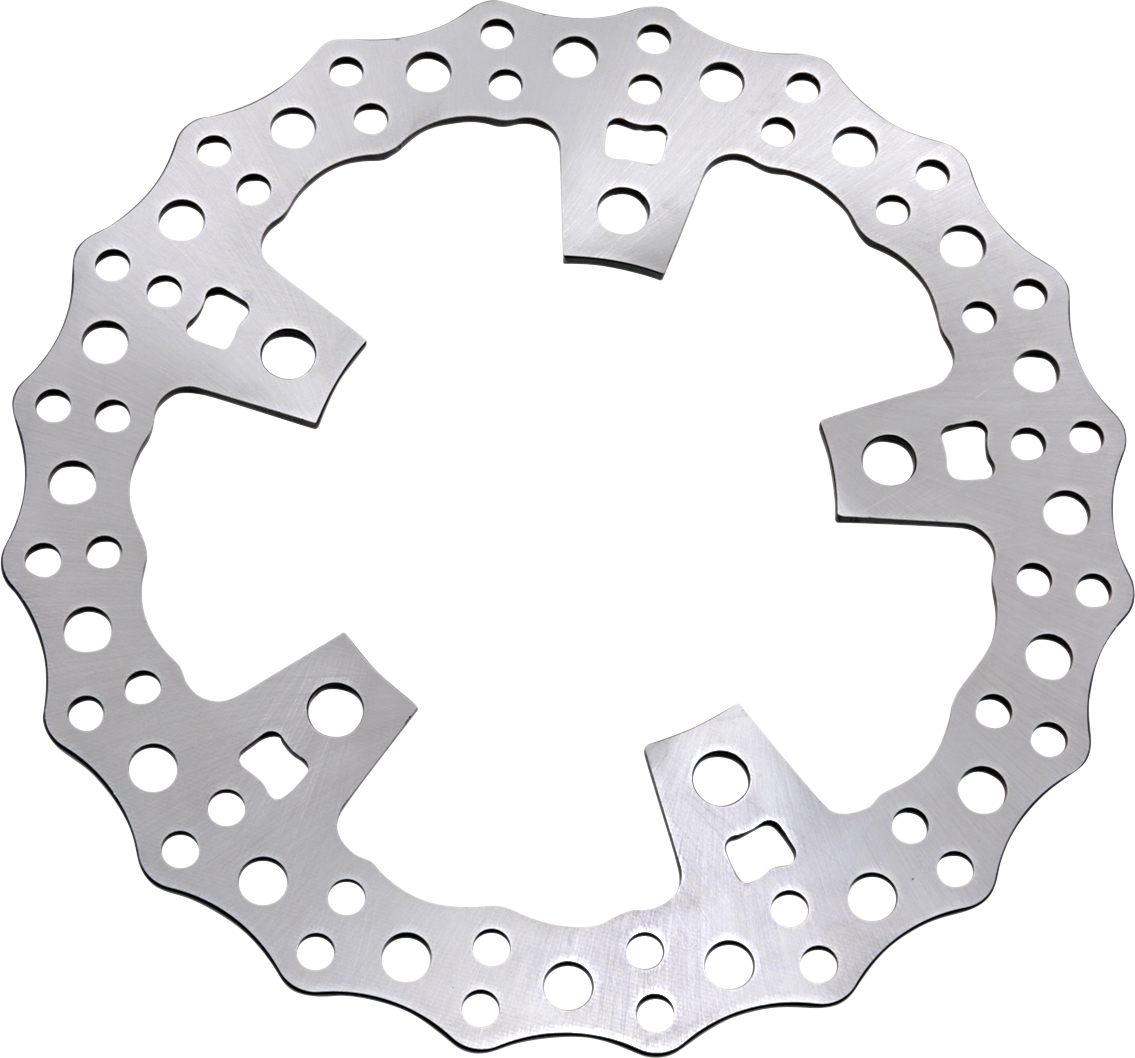 Arlen Ness Jagged 11.8" Floating Front Brake Rotor 2014-2023 Harley Touring
