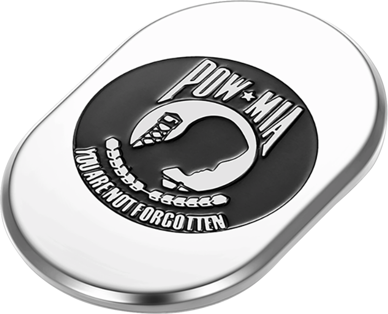 Figurati POW-MIA Left & Right Side Antenna Insert 2009-2023 Harley Touring FLHX