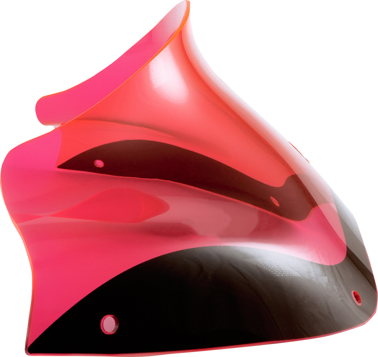 Klock Werks 8" Kolor Flare Pink Ice Windshield for 1998-2013 Harley Road Glide