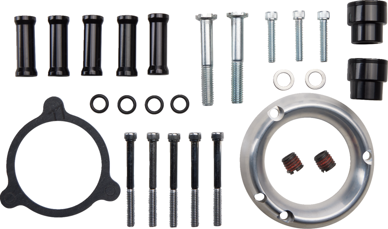 RC Components Black Revolt Air Filter Cleaner for 2017-2024 Harley Davidson M8